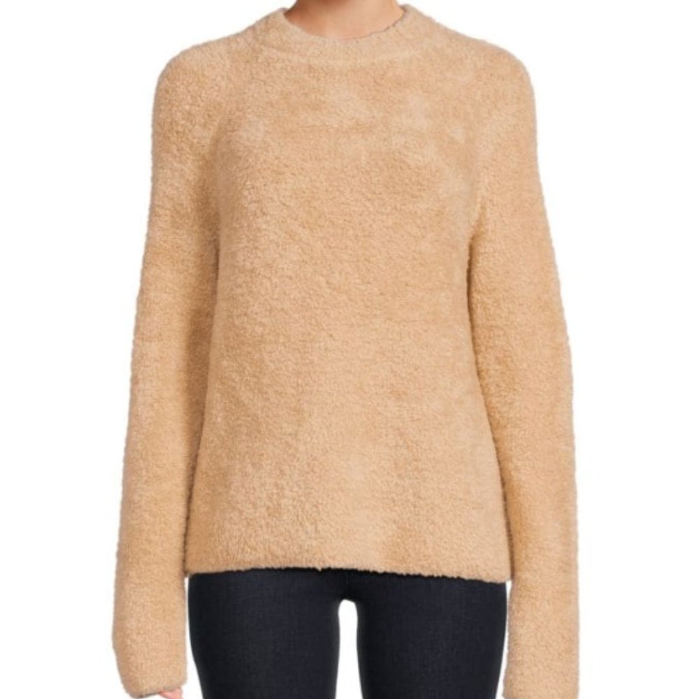 NWT Vince Teddy Raglan Wool-Blend Sweater size L